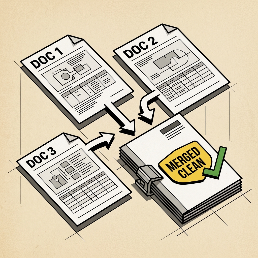 Multi-Document PDF Merge Demonstration
