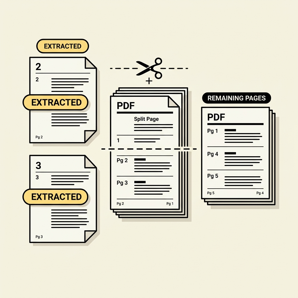 Isolated PDF Page Split Demonstration